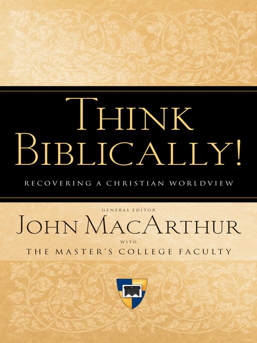 Cover image for Think Biblically! (Trade Paper)
